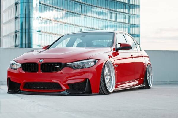 Front Splitter + Frames For Side Air Intakes  BMW M3 F80 - Image 3