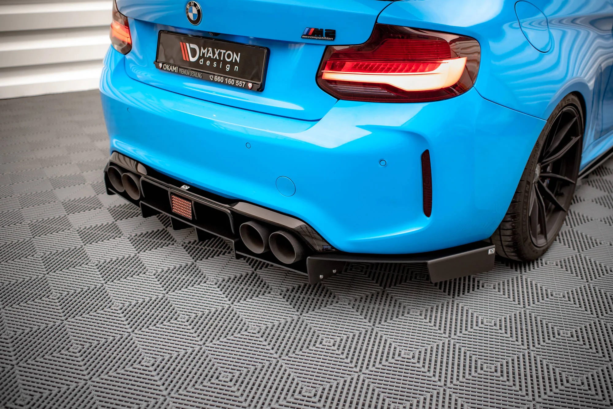 Difusor trasero Racing BMW M2 F87 - Imagen 2