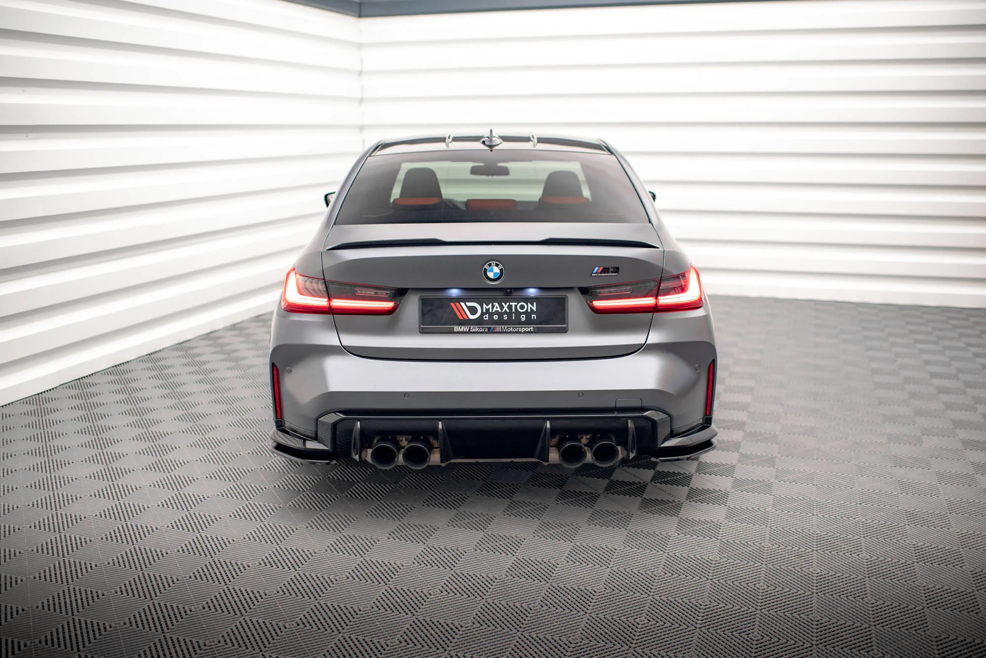 Rear Side Splitters V.1 BMW M3 G80 - Image 2