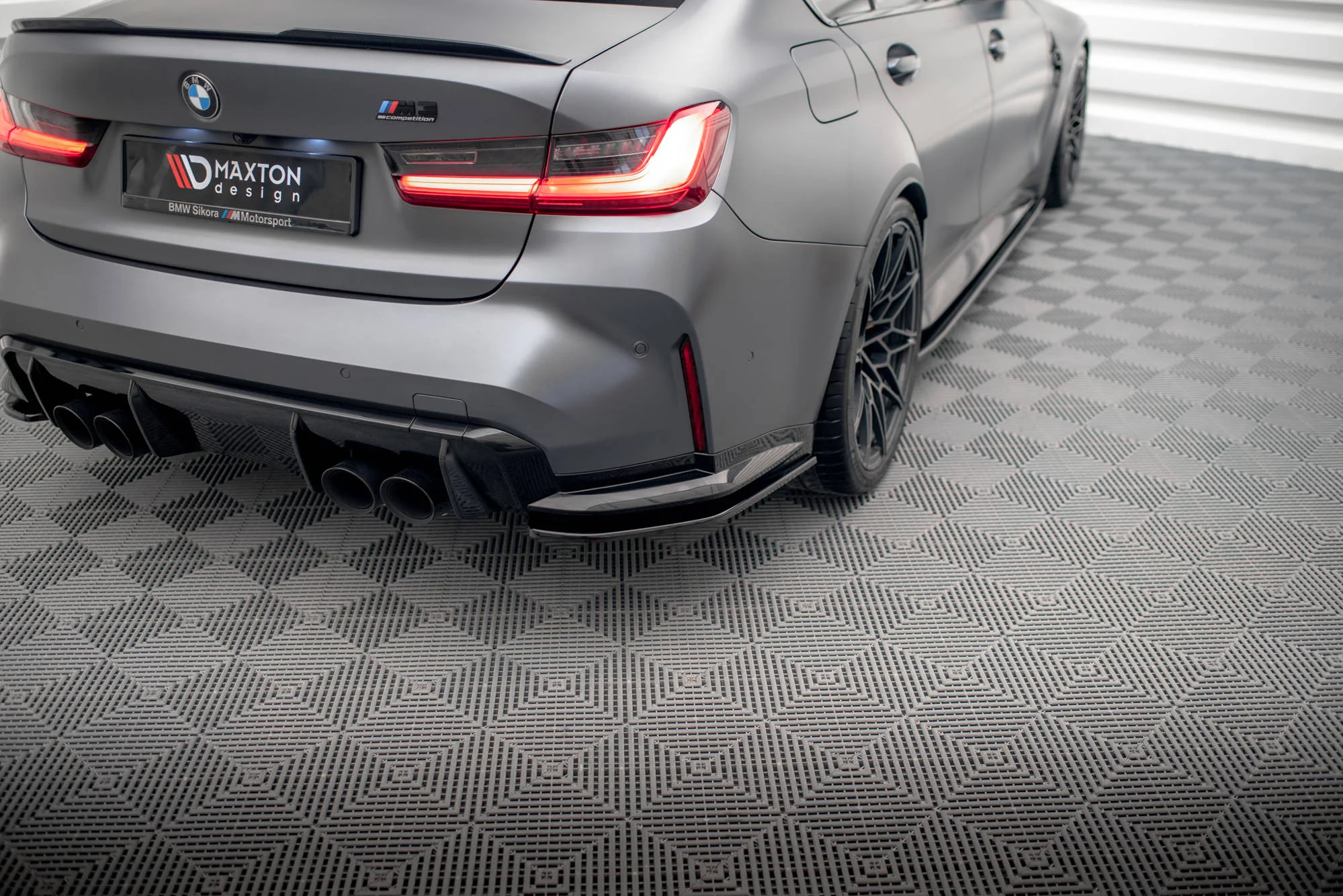 Rear Side Splitters V.1 BMW M3 G80 - Image 4