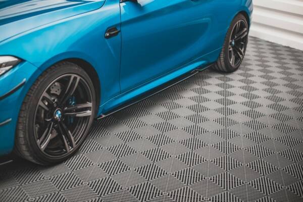 Side Skirts Diffusers V.2 BMW M2 F87 - Image 2