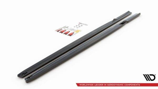 Side Skirts Diffusers V.2 BMW M2 F87 - Image 5