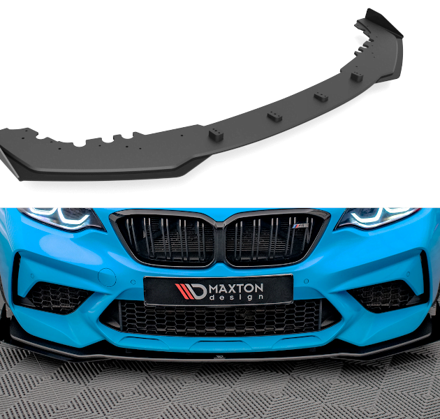 Street Pro Splitter Delantero V.1 + Flaps BMW M2 Competition F87