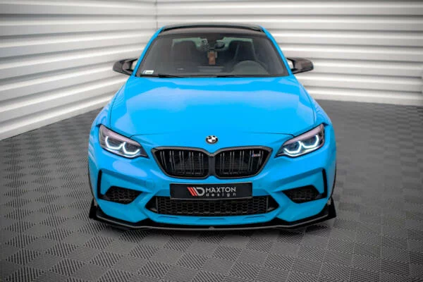 Street Pro Front Splitter V.1 + Flaps BMW M2 Competition F87 - Imagen 2