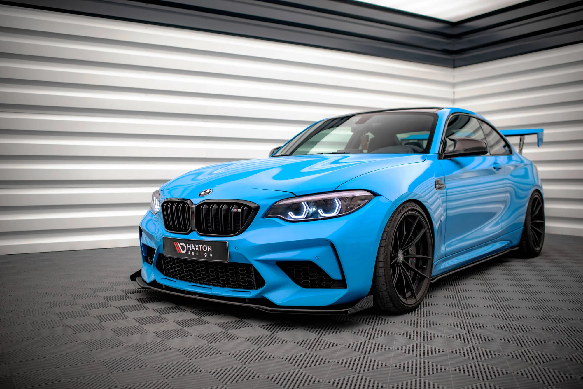 Street Pro Front Splitter V.1 + Flaps BMW M2 Competition F87 - Image 4
