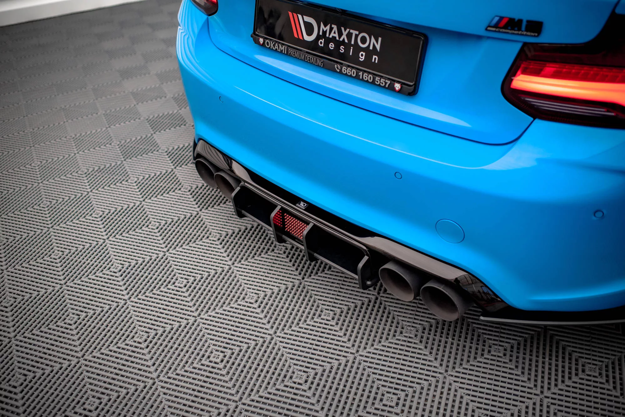 Street Pro Rear Diffuser BMW M2 F87 - Image 3