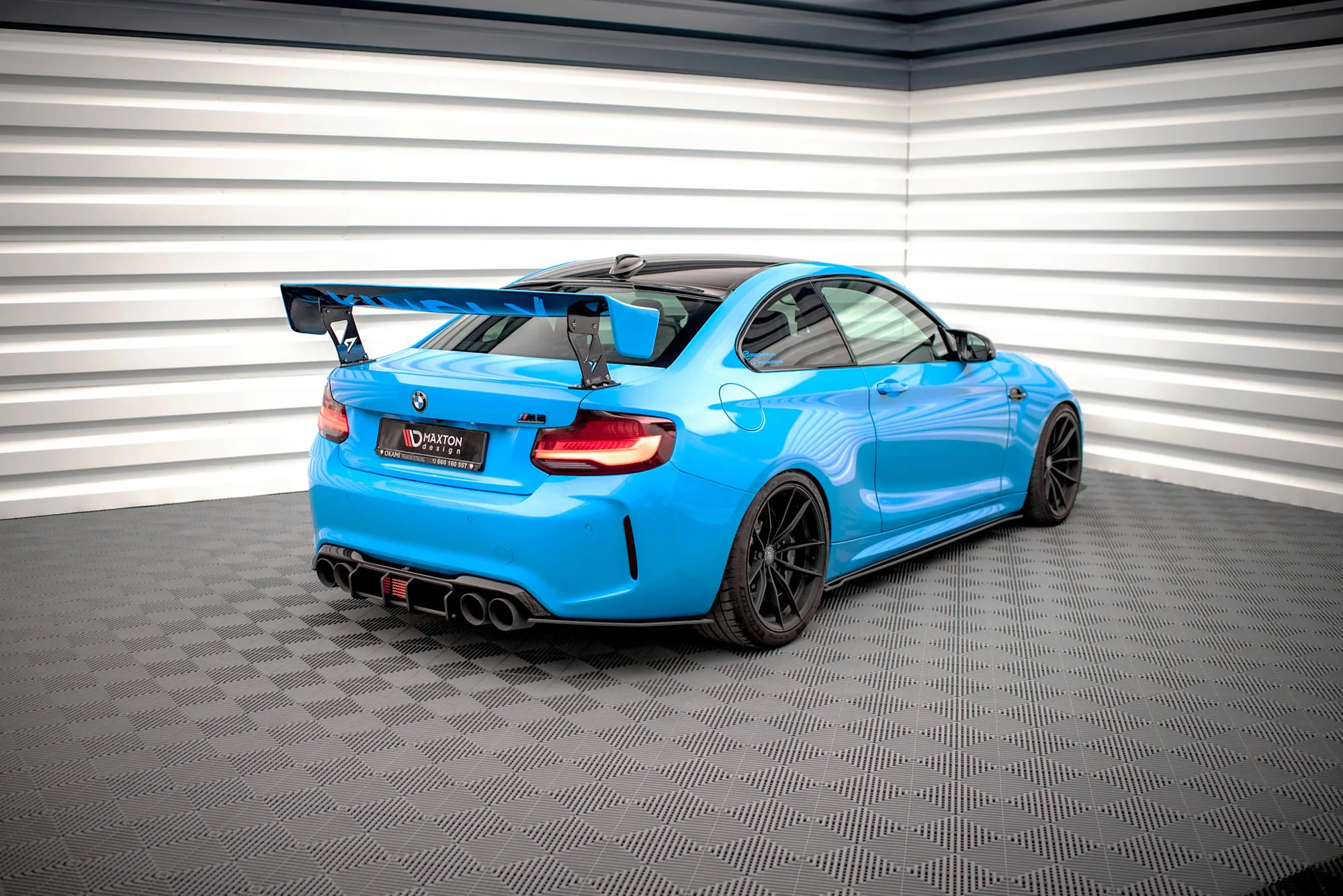 Street Pro Rear Diffuser BMW M2 F87 - Image 4