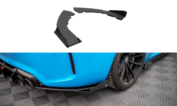 Divisores laterales traseros + solapas Street Pro BMW M2 F87