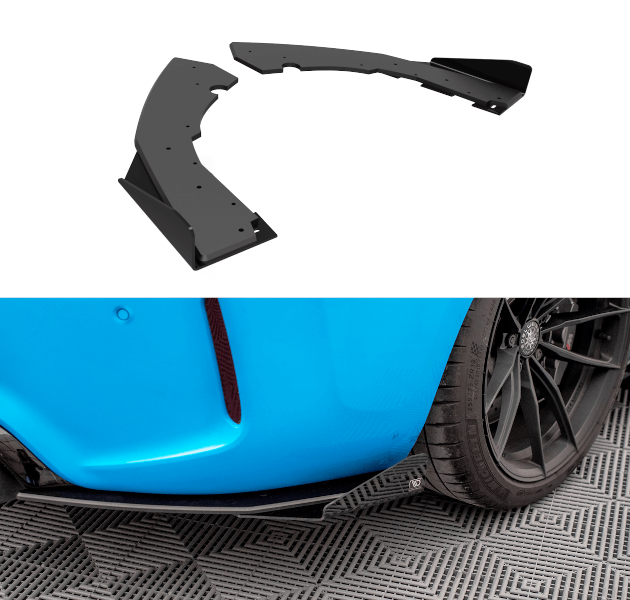 Divisores laterales traseros + solapas Street Pro BMW M2 F87