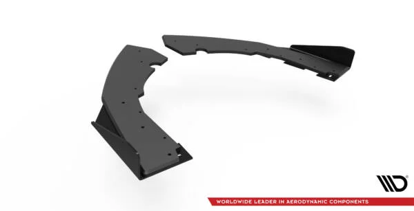 Street Pro Rear Side Splitters + Flaps BMW M2 F87 - Imagen 6