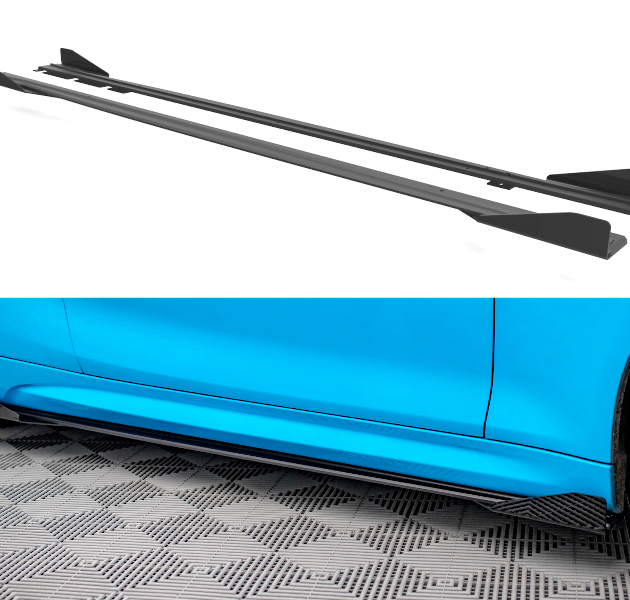 Street Pro Faldones Laterales Difusores + Faldones BMW M2 F87