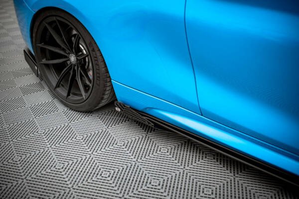 Street Pro Side Skirts Diffusers + Flaps BMW M2 F87 - Imagen 3