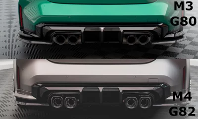 Carbon Fiber Rear Diffuser BMW M4 G82  / M3 G80 - Image 17