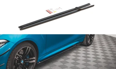 Side Skirts Diffusers V.2 BMW M2 F87 - Imagen 7