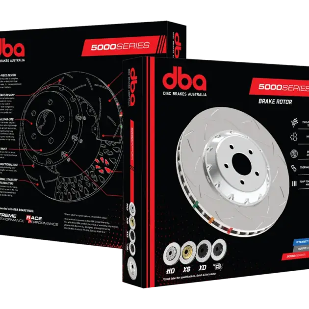 DBA Brake Disc 5000 series - T3 Slotted - DBA53951.1XS
