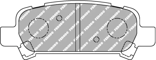 Carreras de coches Ferodo DS2500 - FCP1333H