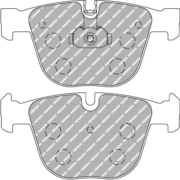 Carreras Ferodo DSUNO - FCP1672Z