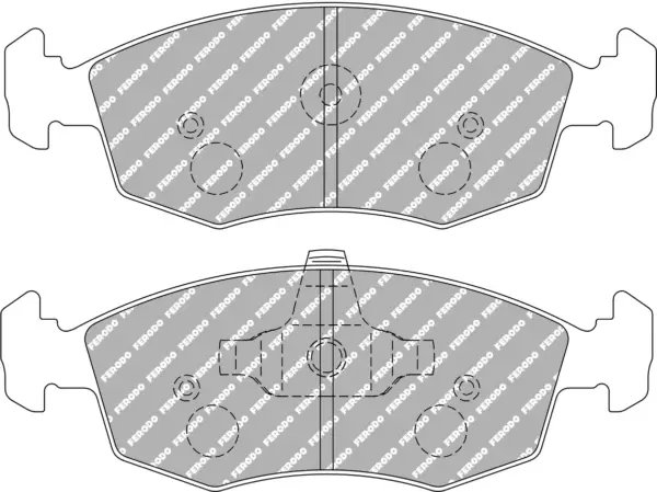 DS2500 de carreras Ferodo - FCP276H