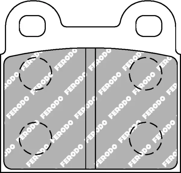 DS1.11 de carreras Ferodo - FCP3W