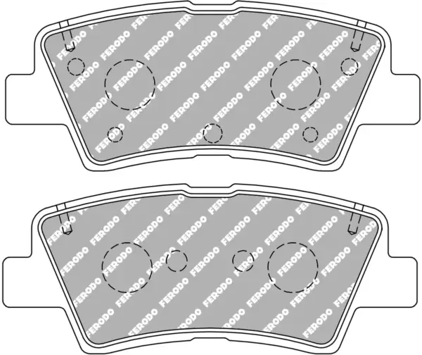 Carreras de coches Ferodo DS2500 - FCP5041H