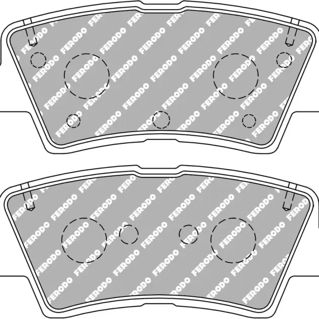 Carreras de coches Ferodo DS2500 - FCP5041H