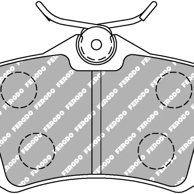 Carreras Ferodo DSUNO - FCP541Z