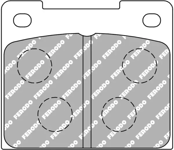 Carreras Ferodo DSUNO - FCP809Z