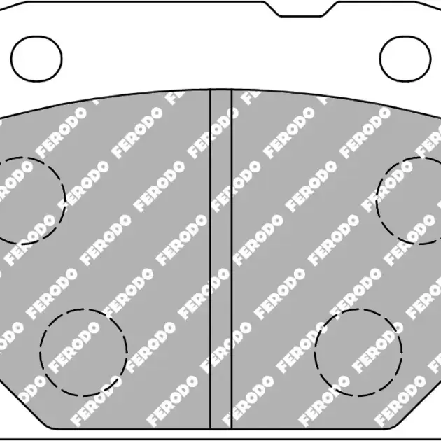 Carreras Ferodo DSUNO - FCP96Z