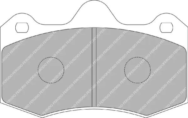 DS1.11 de carreras Ferodo - FRP3083W