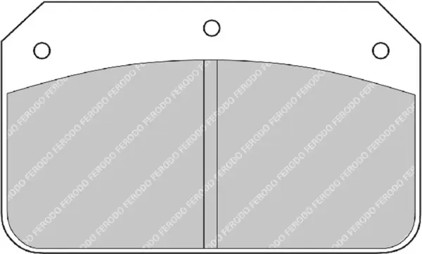 DS1.11 de carreras Ferodo - FRP502W