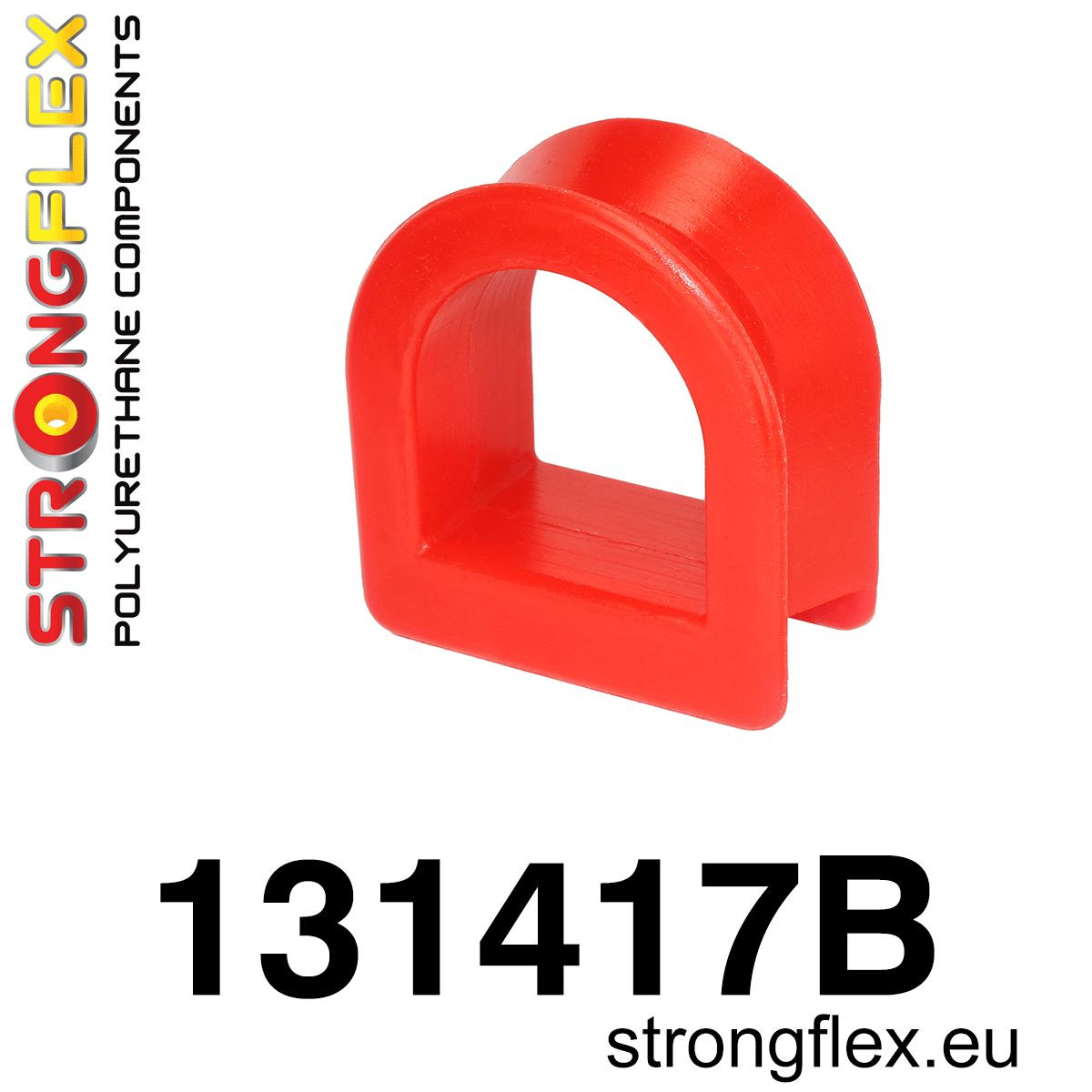 Strongflex 131417B: Cojinetes de montaje de cremallera de dirección - izquierda