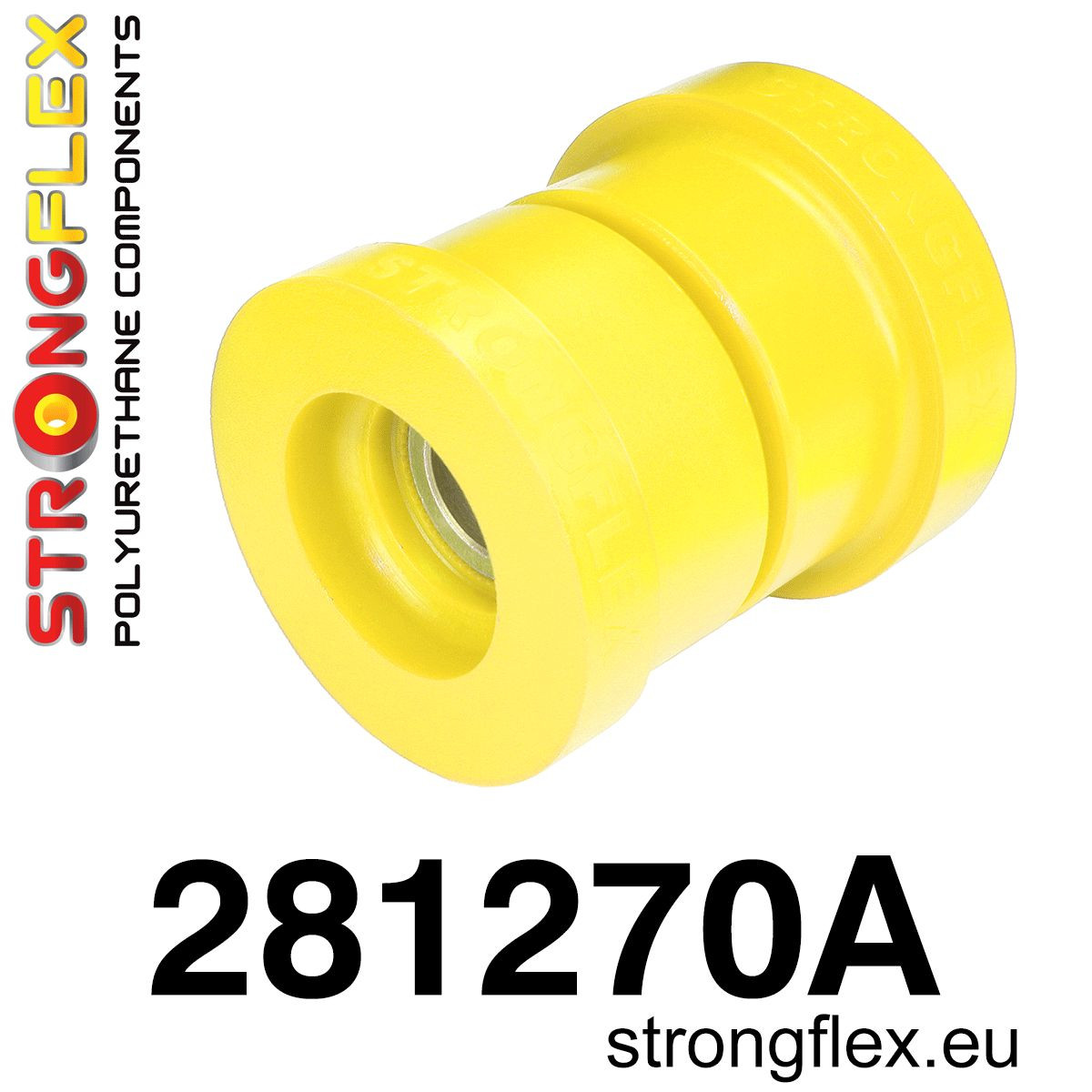 Strongflex 281270A: Bush deportivo de montaje del eje trasero RWD