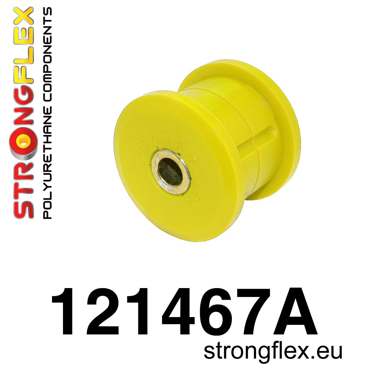 Strongflex 121467A: Rear lower track control arm inner bush 52mm SPORT