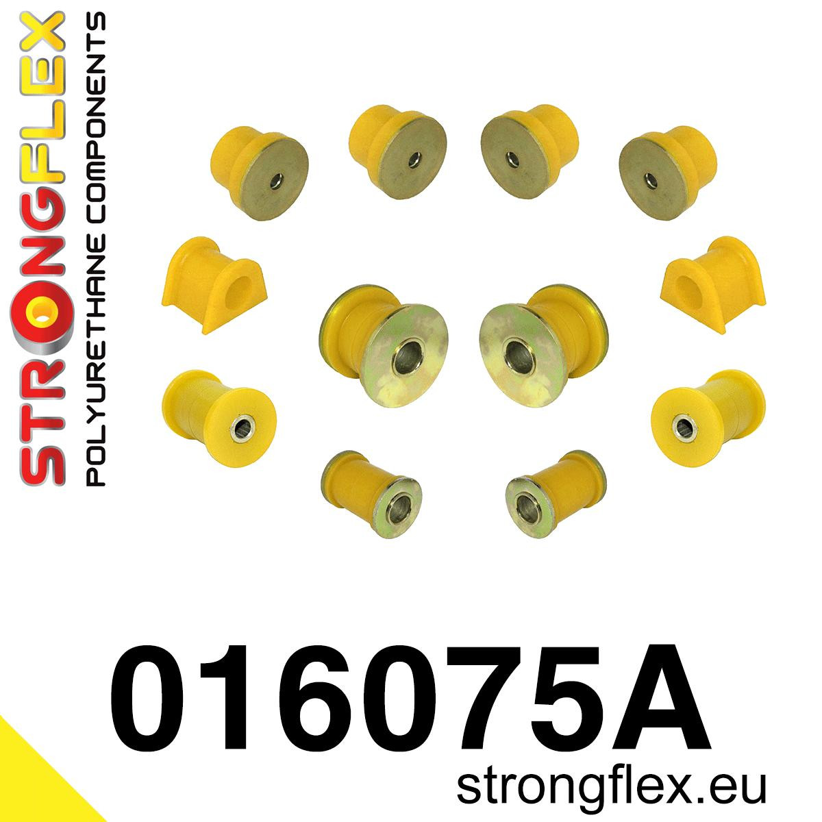 Strongflex 016075A: Front suspension bush kit SPORT