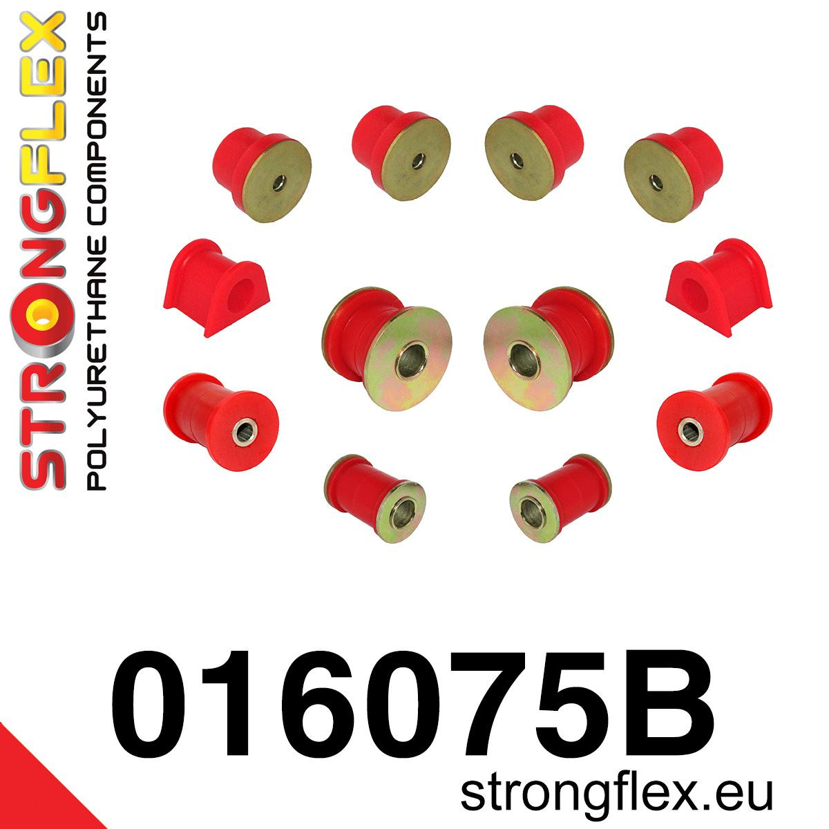 Strongflex 016075B: Kit de bujes de suspensión delantera