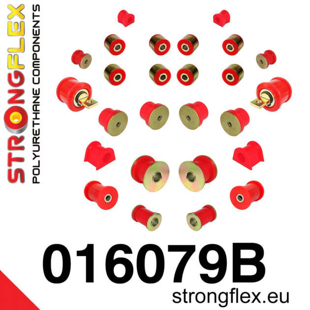 Strongflex 016079B: Full suspension bush kit