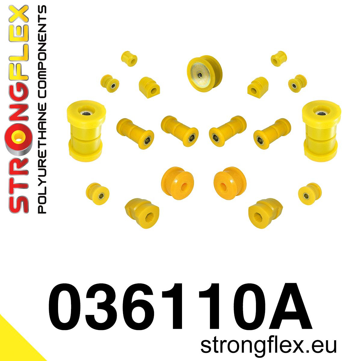 Strongflex 036110A: Full suspension bush kit SPORT