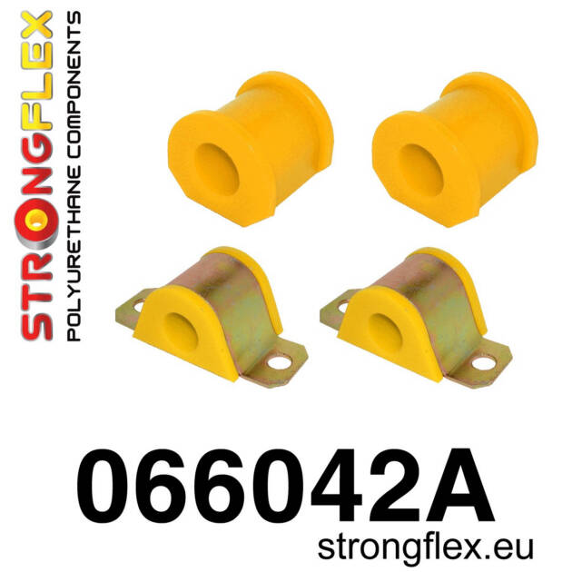 Strongflex 066042A: Front anti roll bar bush kit polyurethane SPORT