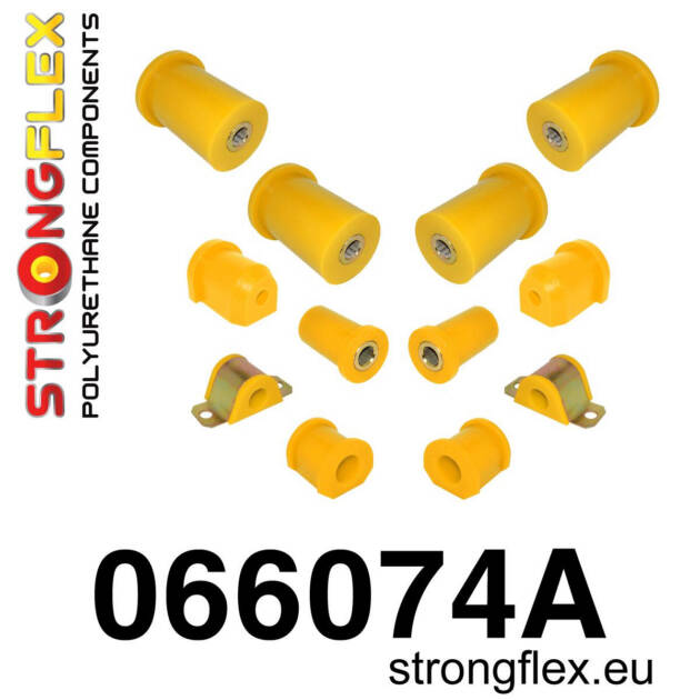 Strongflex 066074A: Full suspension polyurethane bush kit SPORT