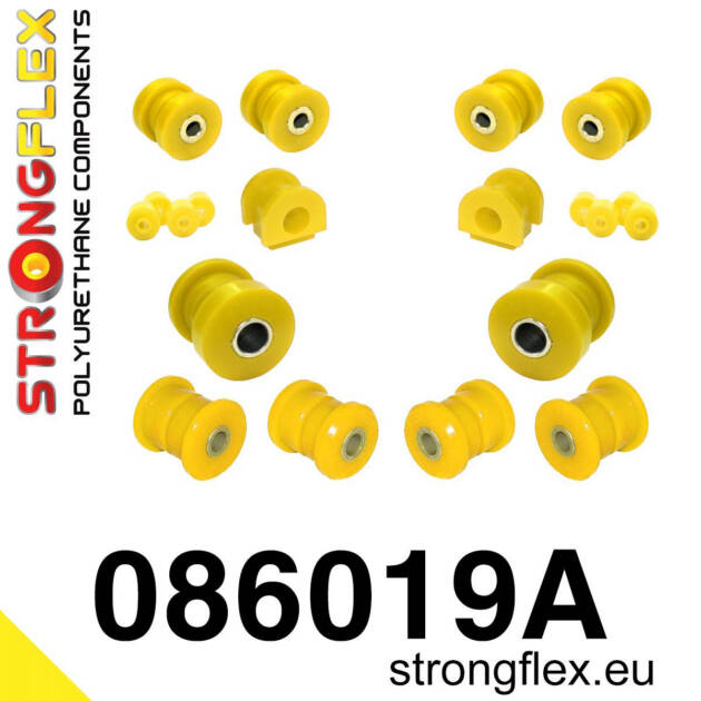 Strongflex 086019A: Kit de casquillos de suspensión delantera SPORT