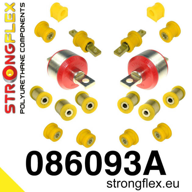 Strongflex 086093A: Rear suspension bush kit SPORT