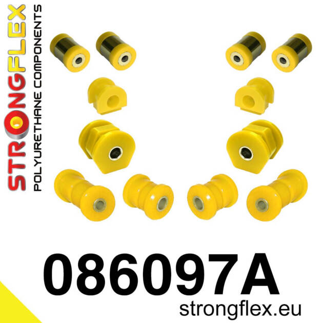 Strongflex 086097A: Front suspension bush kit SPORT