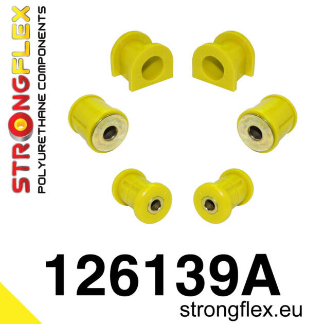 Strongflex 126139A: Front suspension bush kit SPORT