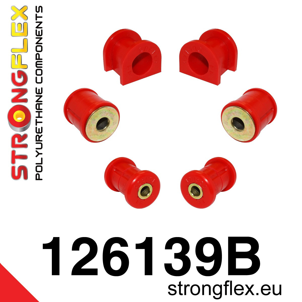 Strongflex 126139B: Front suspension bush kit