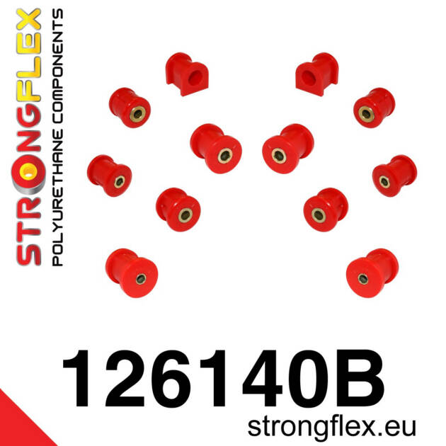 Strongflex 126140B: Rear suspension bush kit
