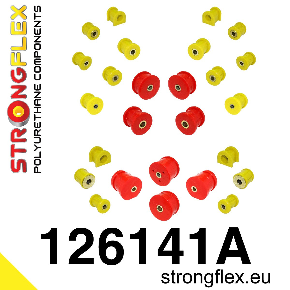 Strongflex 126141A: Full suspension bush kit SPORT
