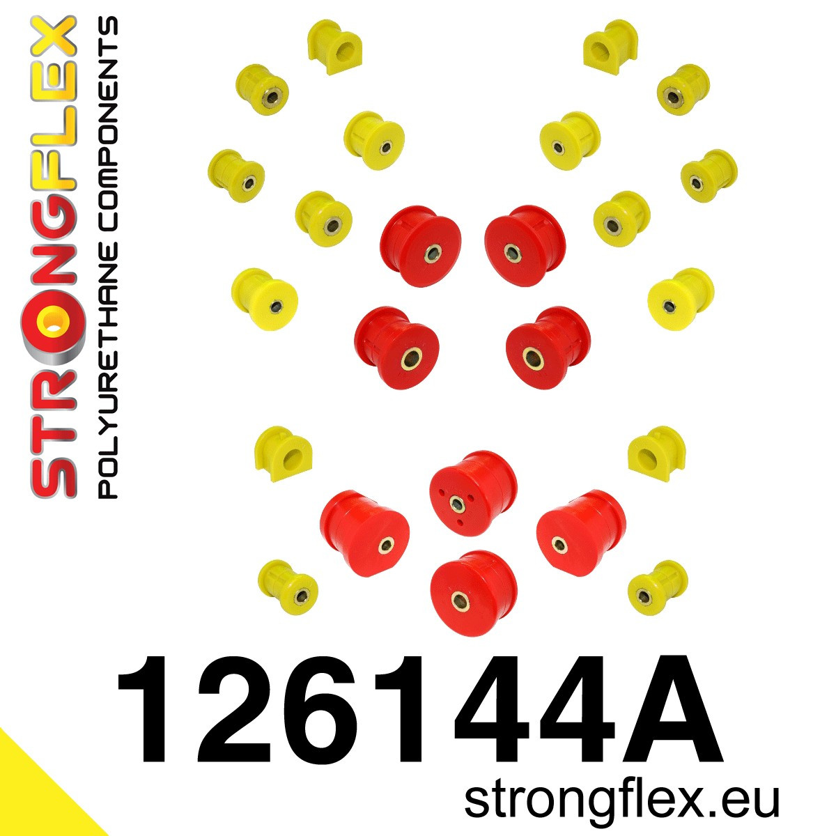 Strongflex 126144A: Full suspension bush kit SPORT