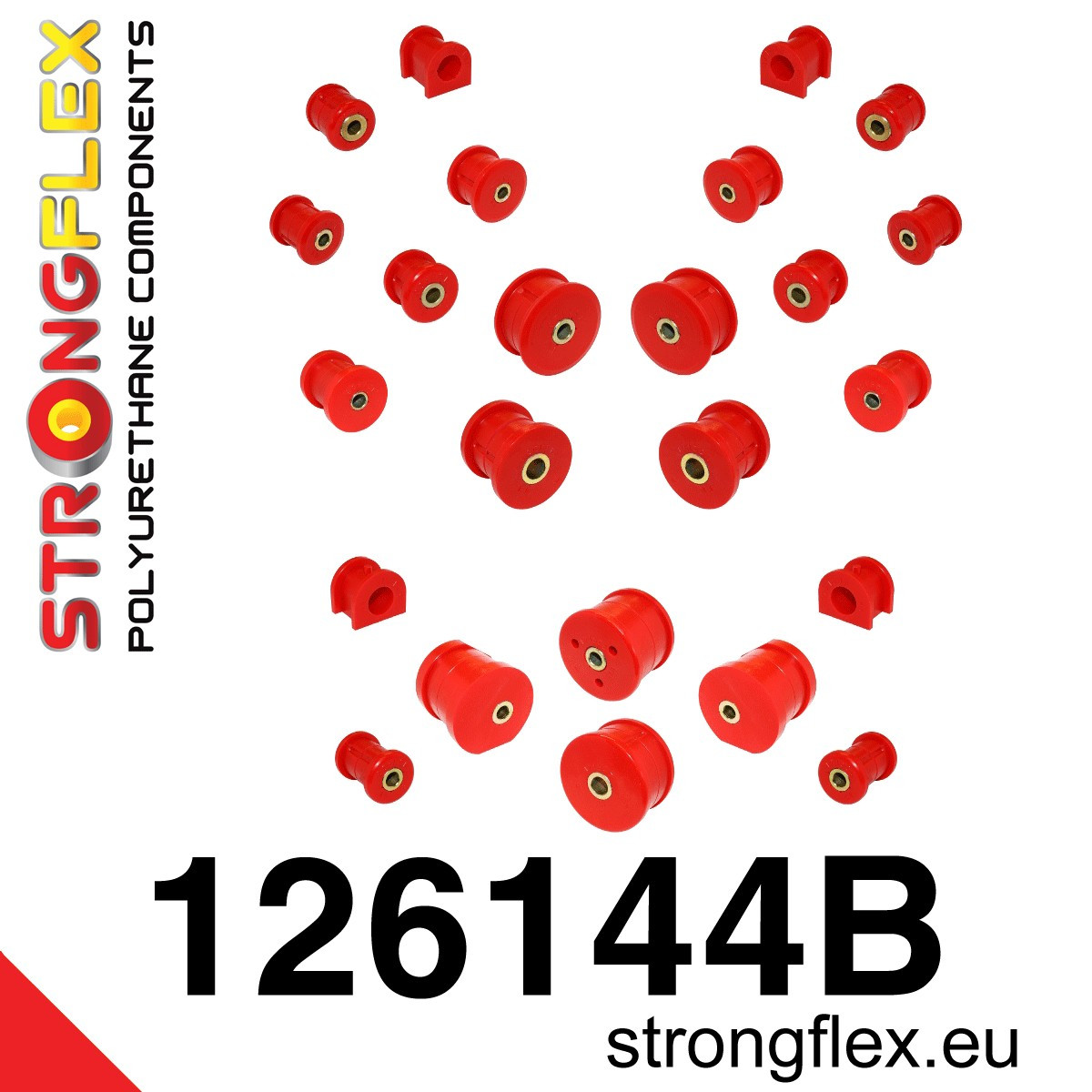 Strongflex 126144B: Full suspension bush kit
