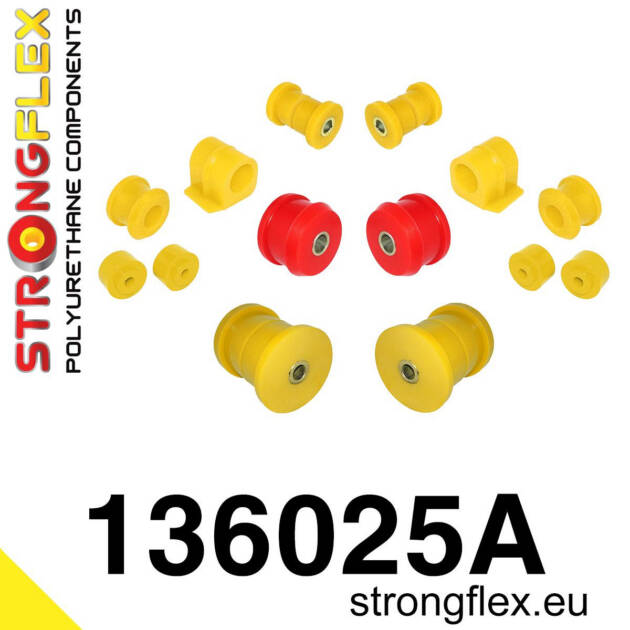 Strongflex 136025A: Front suspension and rear beam kit SPORT