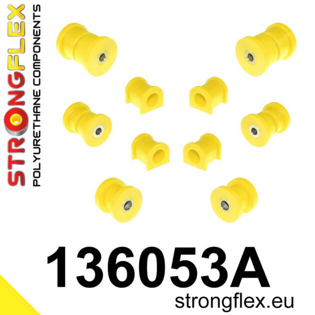 Strongflex 136053A: Front suspension and ream beam bush kit SPORT
